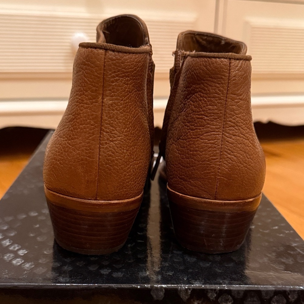 Sam Edelman Saddle Leather Ankle Boots - Picture 2 of 3